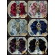 Hoshibako Works Dimensional Velvet Versatile Neckbow Hair Clip Brooch(Pre-Made/Full Payment Without Shipping)